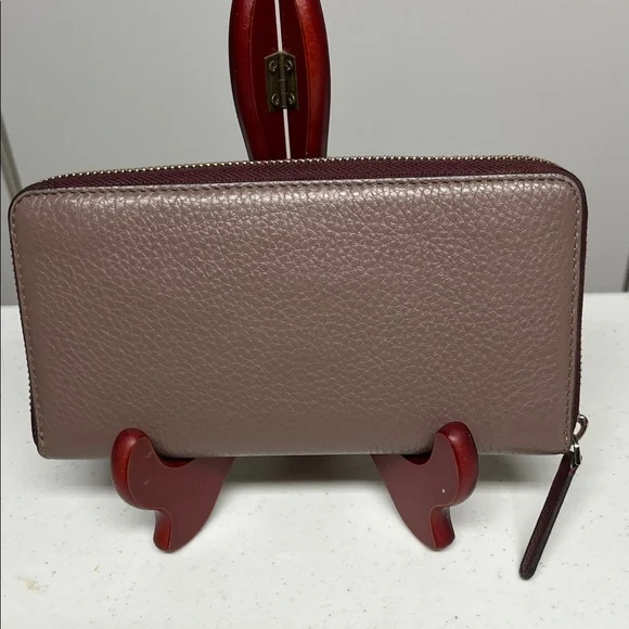 Kate Spade Cream and Brown Leather Wallet - Picture 3 of 13